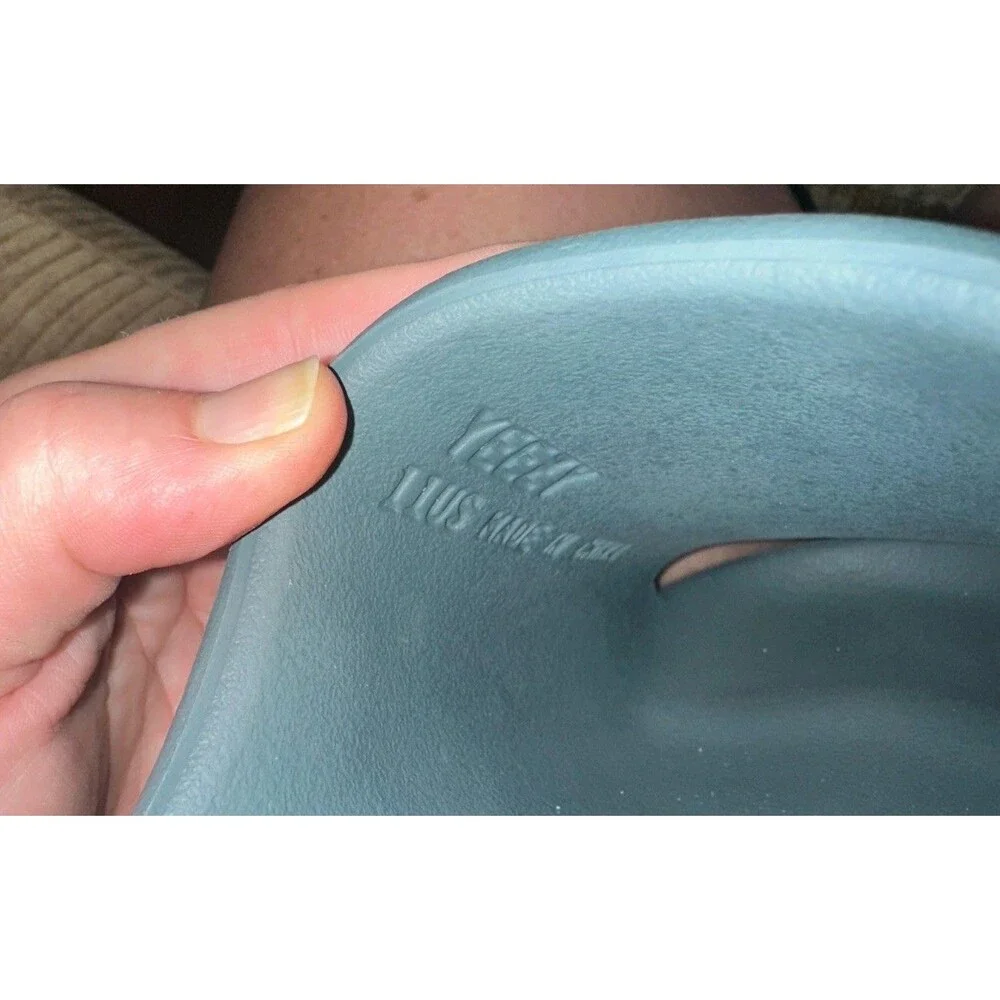 Adidas Yeezy Slides Slate Marine Size 11